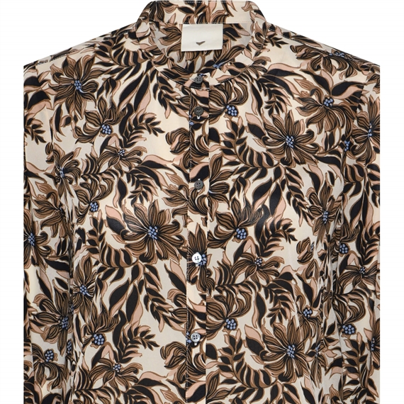 Heartmade Maple Skjorte, Shitake Print